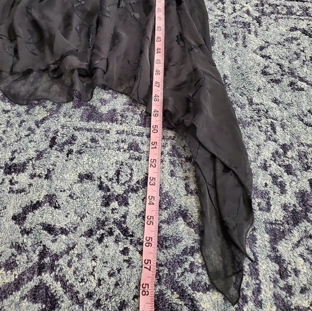 STUNNING Johnathan Martin Silk Black Dress - Picture 9 of 10